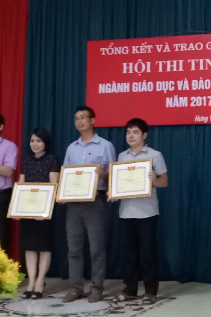 Tổng kết hội thi tin học ngành giáo dục và đào tạo Hưng Yên năm 2017