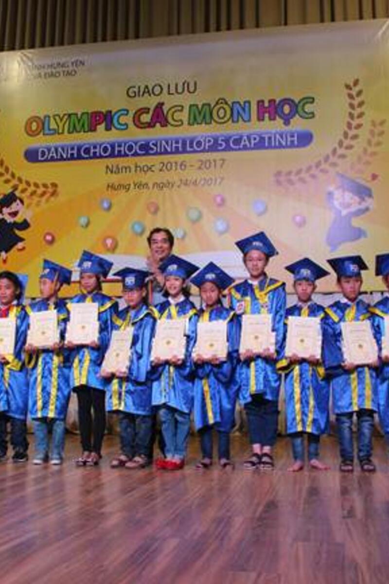 Giao lưu Olympic các môn học dành cho học sinh lớp 5 cấp tỉnh năm học 2016-2017.