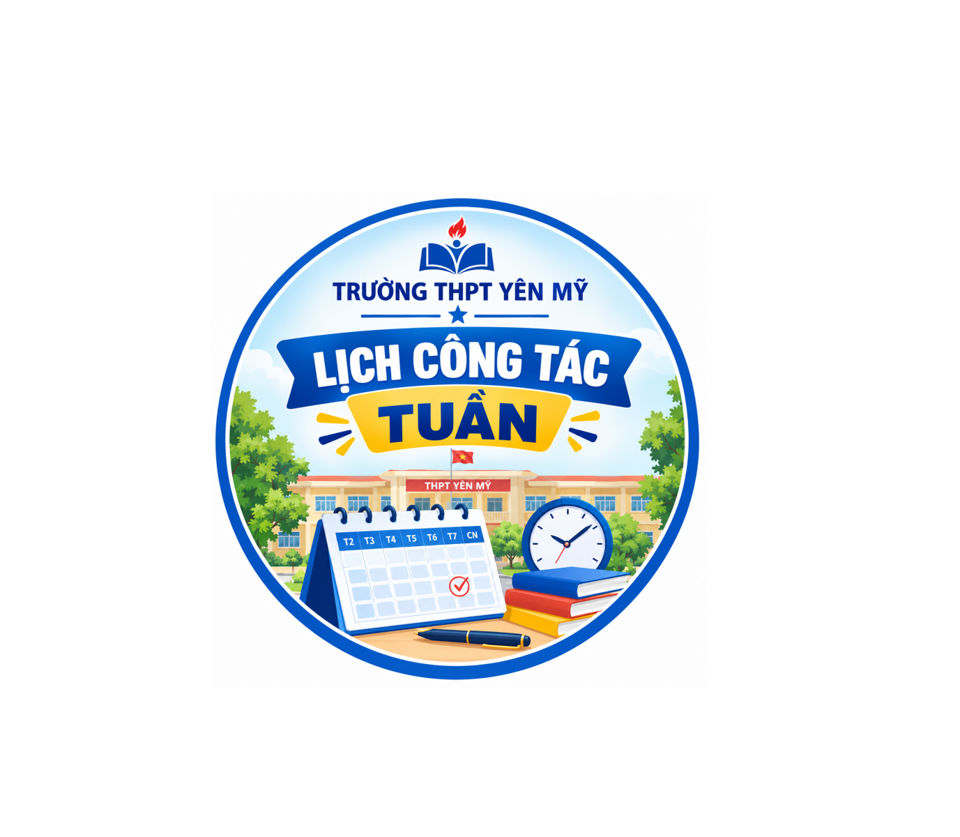 Lịch công tác tuần 6 thực hiện từ 12/10/2026  đến 18/10/2026