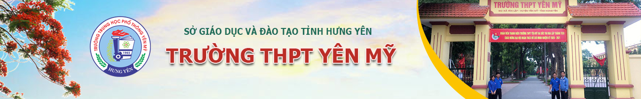 Cổng thông tin điện tử Trường THPT Yên Mỹ